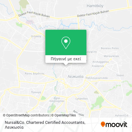 Nursal&Co. Chartered Certified Accountants χάρτης