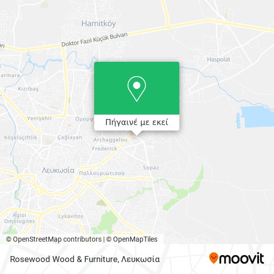Rosewood Wood & Furniture χάρτης