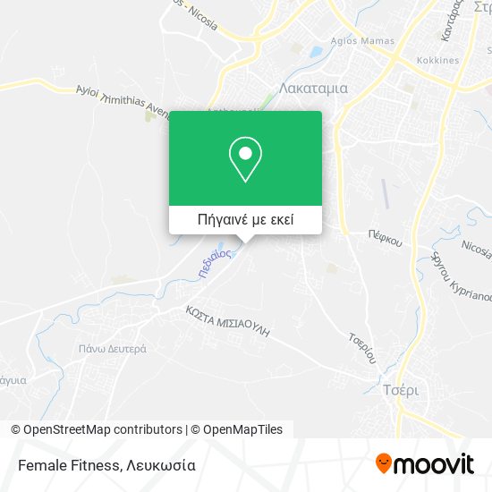 Female Fitness χάρτης