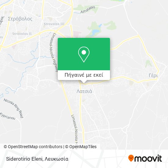 Siderotirio Eleni χάρτης