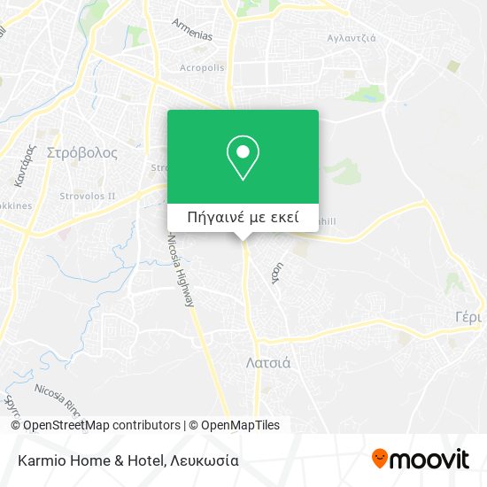 Karmio Home & Hotel χάρτης