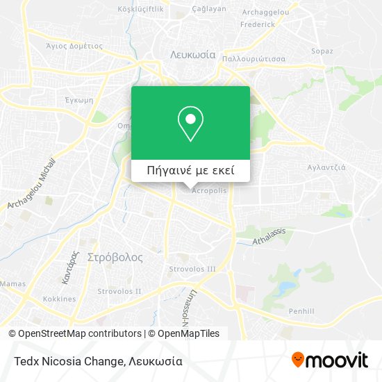 Tedx Nicosia Change χάρτης