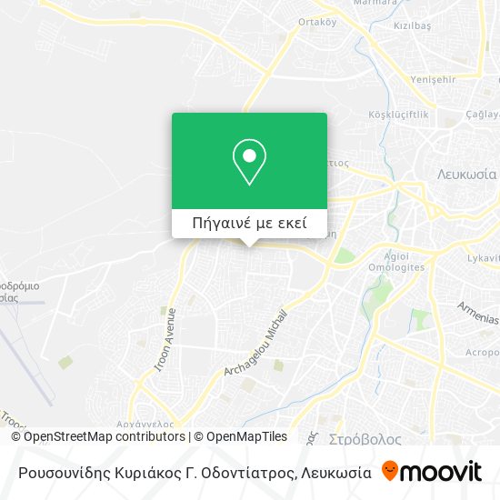 Ρουσουνίδης Κυριάκος Γ. Οδοντίατρος χάρτης