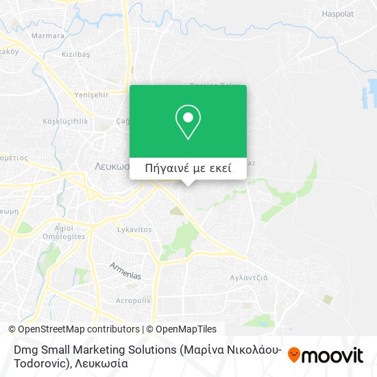 Dmg Small Marketing Solutions (Μαρἰνα Νικολάου-Todorovic) χάρτης