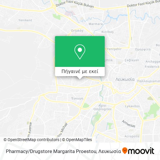 Pharmacy / Drugstore Margarita Proestou χάρτης