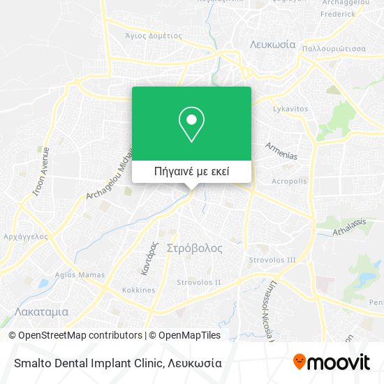 Smalto Dental Implant Clinic χάρτης
