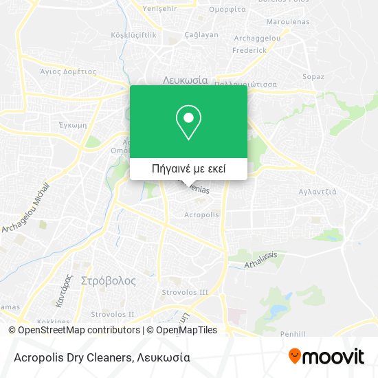 Acropolis Dry Cleaners χάρτης