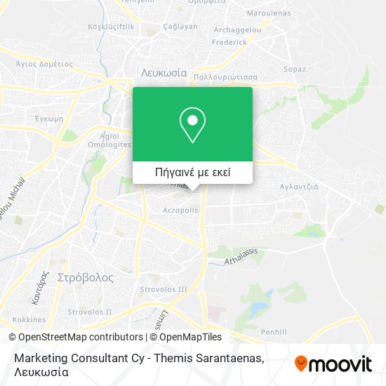 Marketing Consultant Cy - Themis Sarantaenas χάρτης