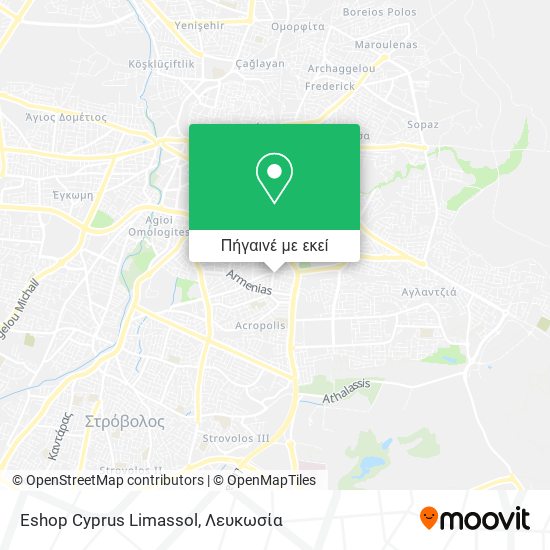 Eshop Cyprus Limassol χάρτης