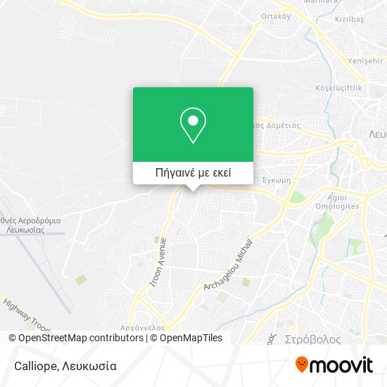 Calliope χάρτης