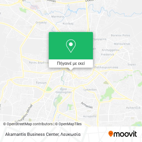 Akamantis Business Center χάρτης