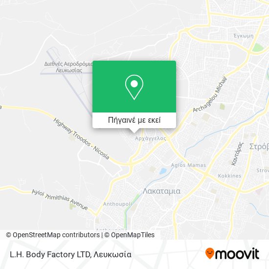 L.H. Body Factory LTD χάρτης