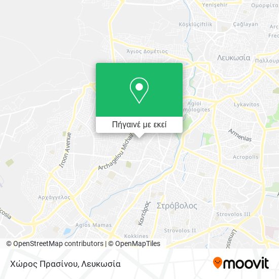 Χώρος Πρασίνου χάρτης