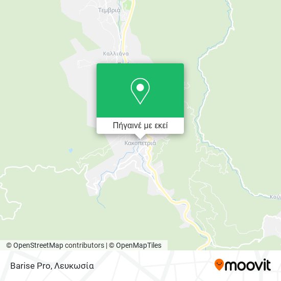 Barise Pro χάρτης