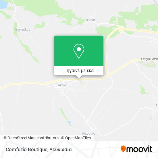 Comfuzio Boutique χάρτης