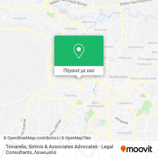 Tsinarelis, Sirimis & Associates Advocates - Legal Consultants χάρτης