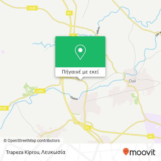 Trapeza Kiprou χάρτης