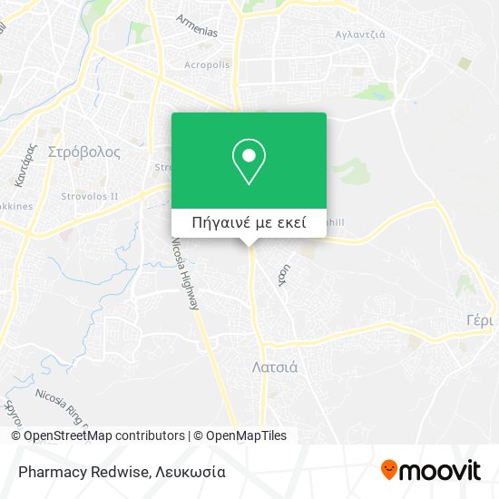 Pharmacy Redwise χάρτης
