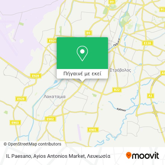 IL Paesano, Ayios Antonios Market χάρτης