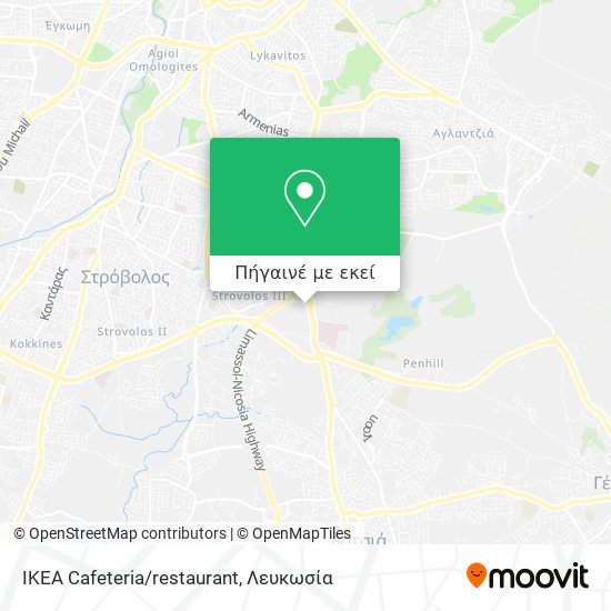 IKEA Cafeteria/restaurant χάρτης