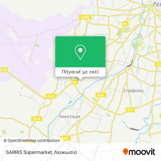 SARRIS Supermarket χάρτης