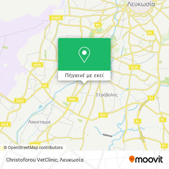 Christoforou VetClinic χάρτης