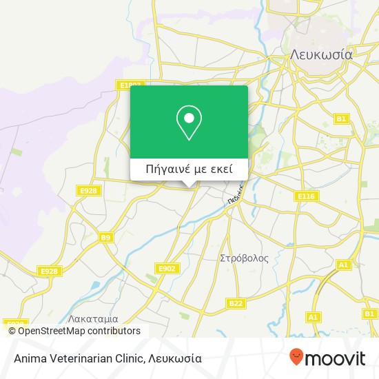 Anima Veterinarian Clinic χάρτης