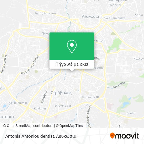 Antonis Antoniou dentist χάρτης