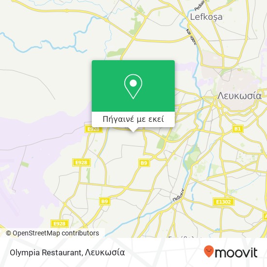 Olympia Restaurant χάρτης