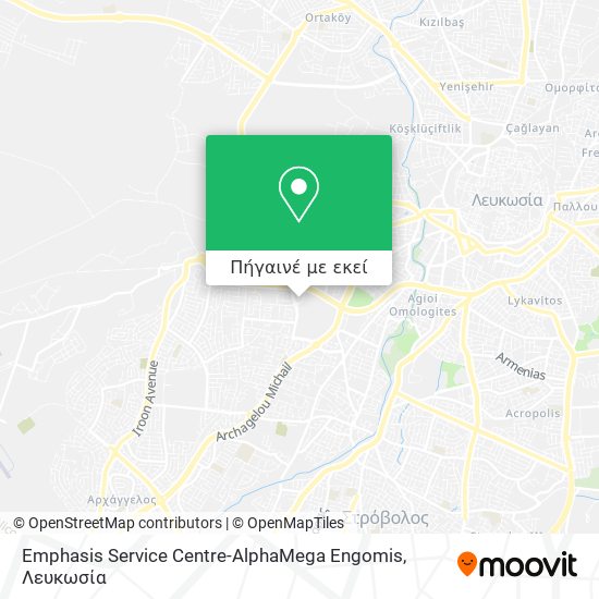 Emphasis Service Centre-AlphaMega Engomis χάρτης