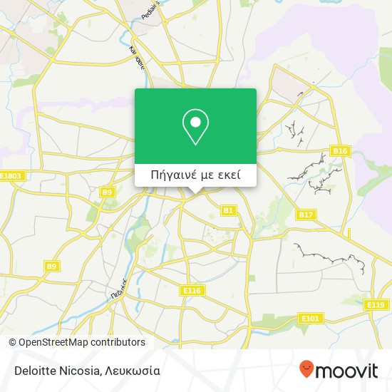 Deloitte Nicosia χάρτης