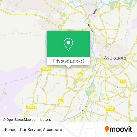 Renault Car Service χάρτης