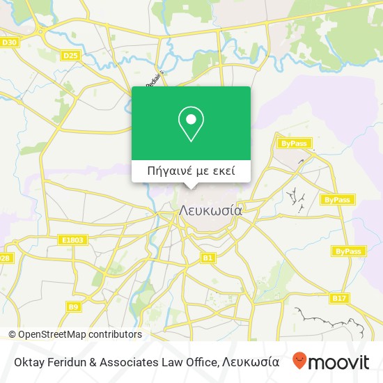 Oktay Feridun & Associates Law Office χάρτης