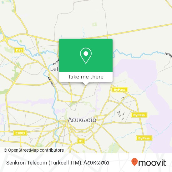 Senkron Telecom (Turkcell TIM) χάρτης