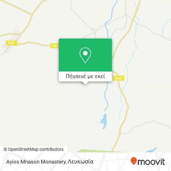 Ayios Mnason Monastery χάρτης