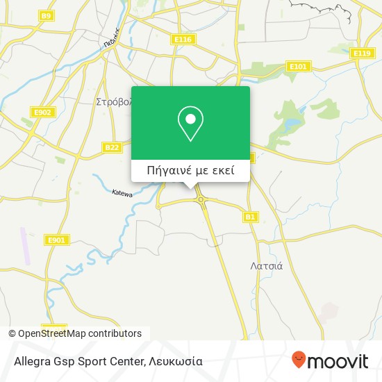 Allegra Gsp Sport Center χάρτης