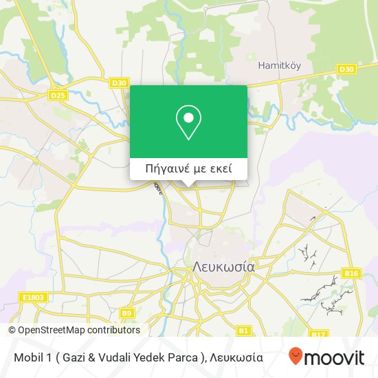 Mobil 1 ( Gazi & Vudali Yedek Parca ) χάρτης
