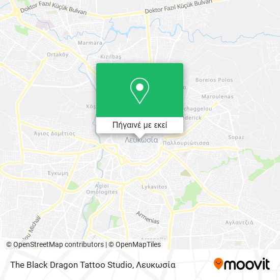 The Black Dragon Tattoo  Studio χάρτης