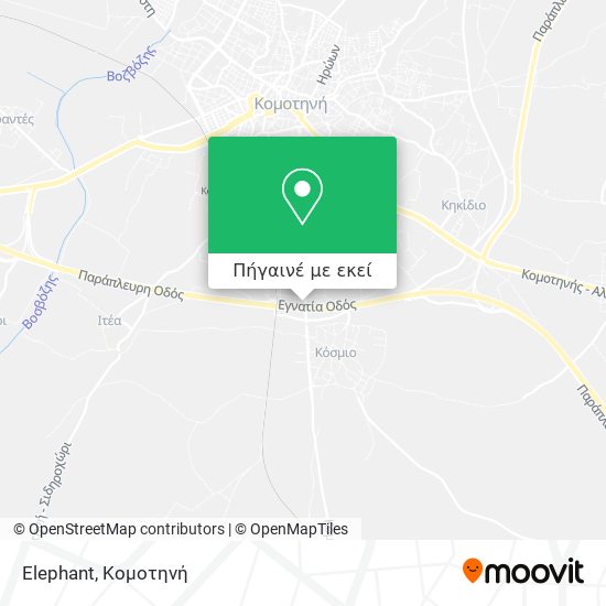 Elephant χάρτης