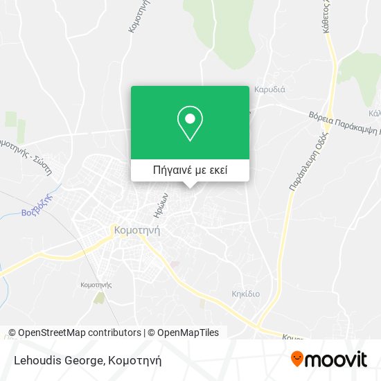 Lehoudis George χάρτης