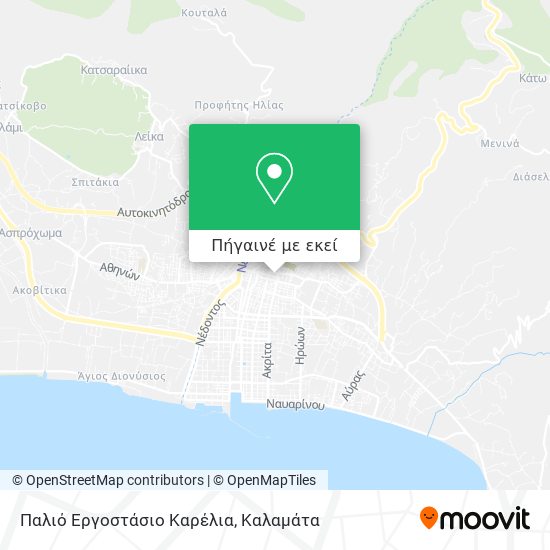 Παλιό Εργοστάσιο Καρέλια χάρτης