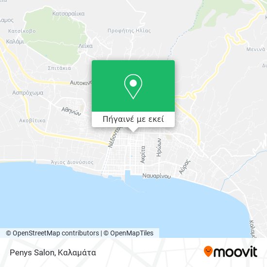 Penys Salon χάρτης