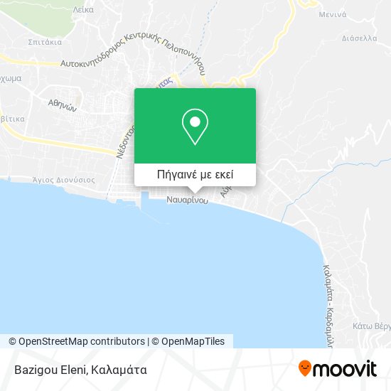 Bazigou Eleni χάρτης