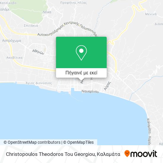 Christopoulos Theodoros Tou Georgiou χάρτης