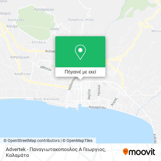 Advertek - Παναγιωτακοπουλος Α Γεωργιος χάρτης