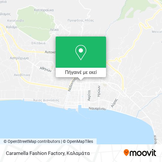 Caramella Fashion Factory χάρτης