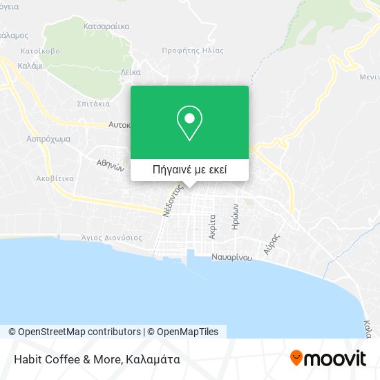 Habit Coffee & More χάρτης