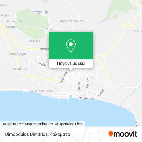 Dimopoulos Dimitrios χάρτης