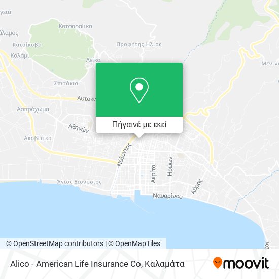 Alico - American Life Insurance Co χάρτης