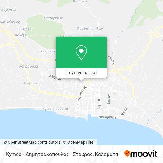Kymco - Δημητρακοπουλος Ι Σταυρος χάρτης